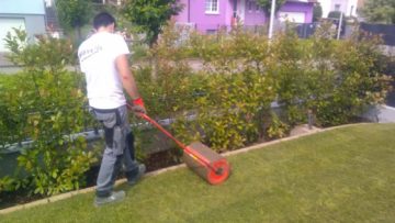 Heiby Wissembourg Haguenau Soultz sous forets - aménagements extérieurs pavage enrobé plantation paysagiste
