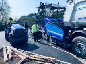aménagement exterieur heiby alsace finisseur enrobé beton macadam nouveau camion soultz sous foret